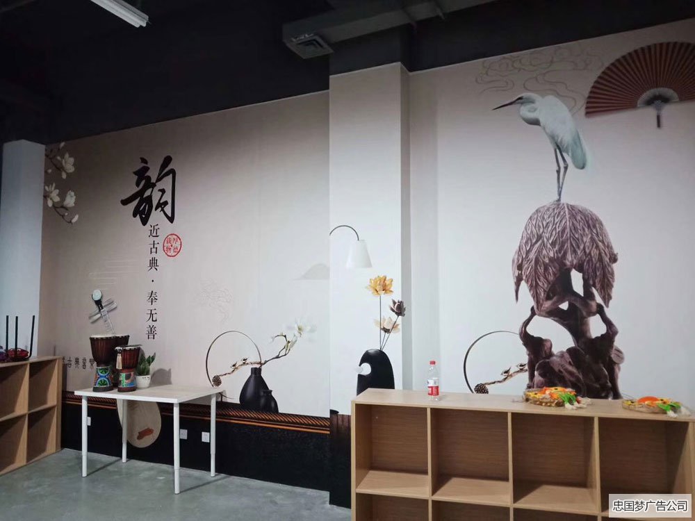 武侯区形象墙广告设计制作